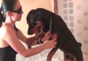 Sexy doggo is about to get some